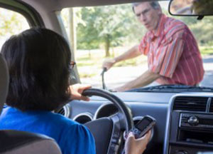 Oklahoma texting and driving auto accident